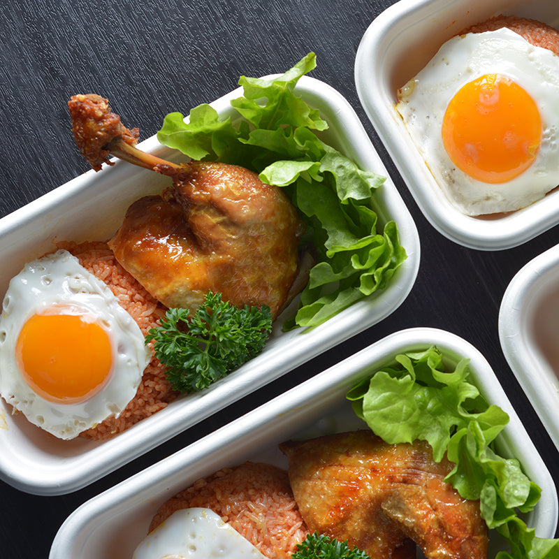 Crispy Chicken with Rice