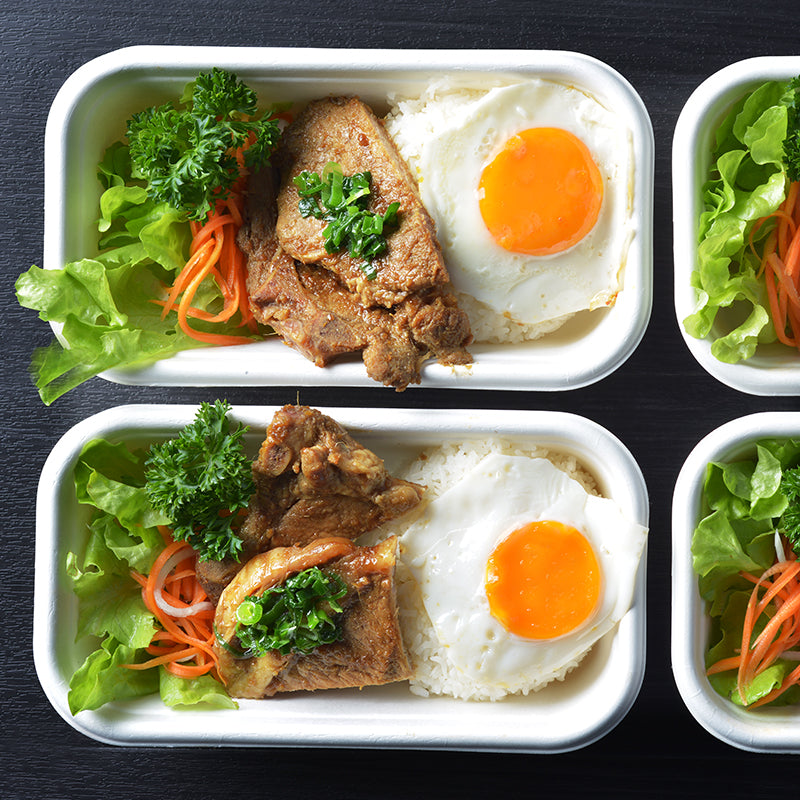 Grilled Pork Chop with Rice