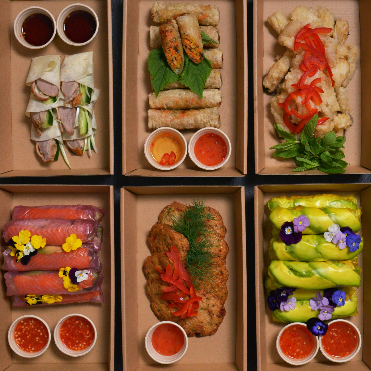 Chao's Winner Menu for Catering Events