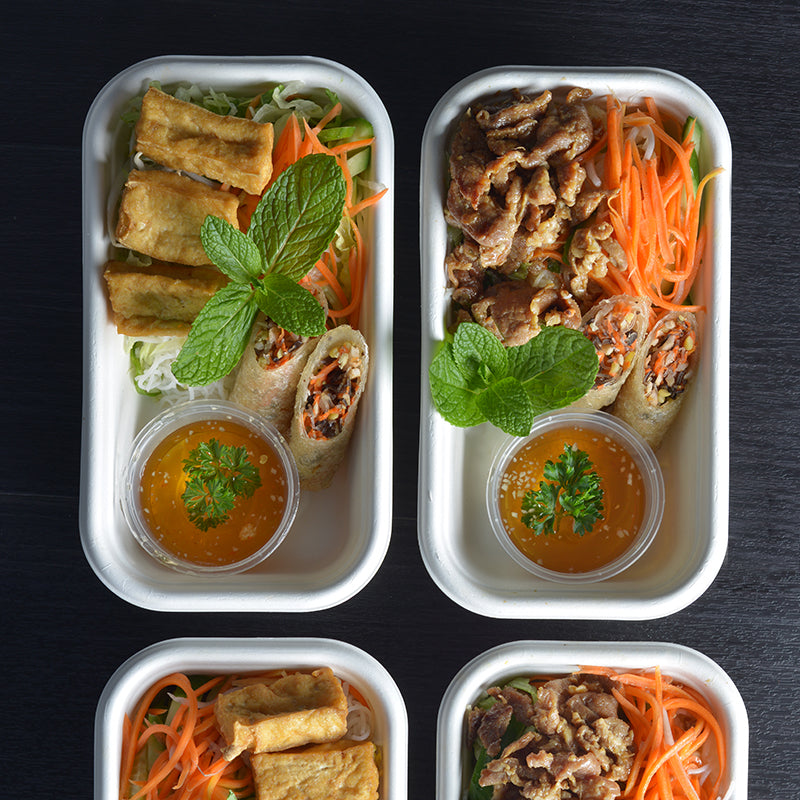 Vermicelli Noodle & Spring Roll Combo | Chao Catering