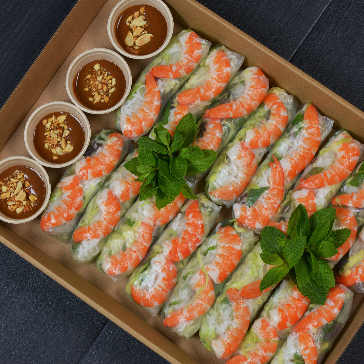 Fresh Rice Paper Rolls - Prawn